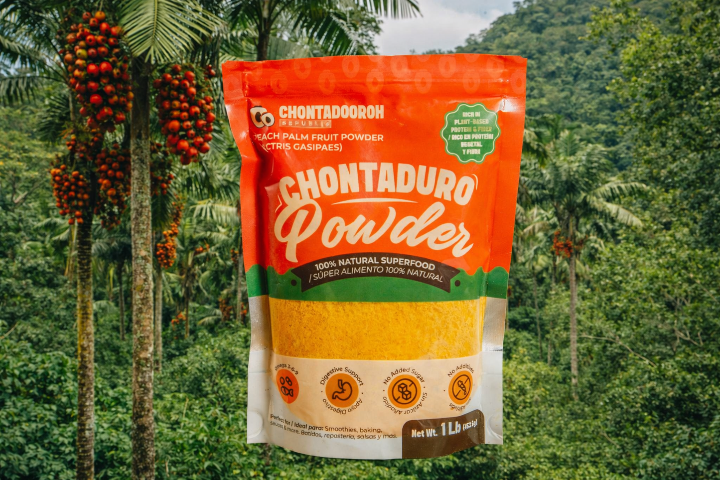Peach Palm Fruit Powder 1 Lb.  |  Chontaduro en Polvo 1 Lb.